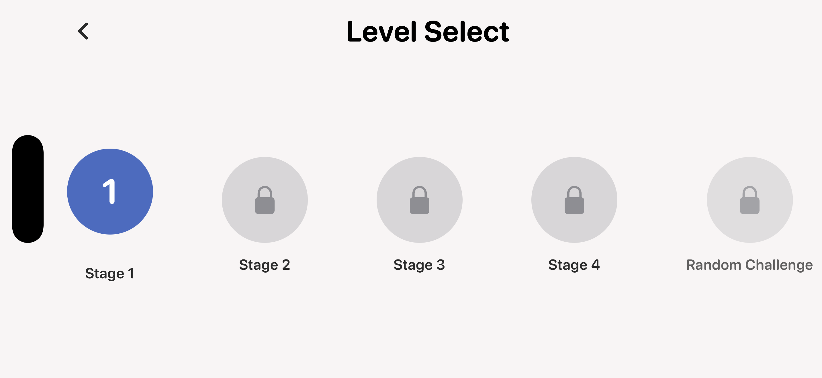 Stage select